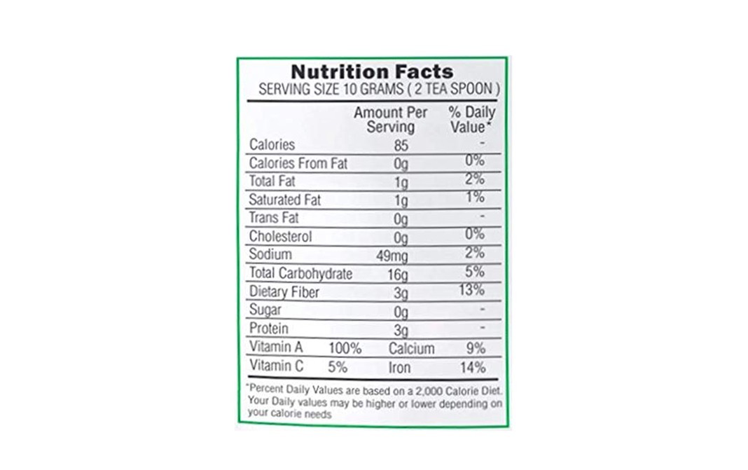 Nature's Gift Spinach Powder    Pack  1 kilogram